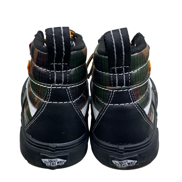 Vans Unisex SK8 Hi MTE Camo Black All Weather Sneaker Boot Size M 5 W 6.5 - Picture 8 of 11